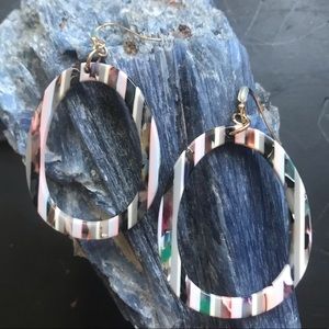 🌈 multi-colored plastic hoops 🌈